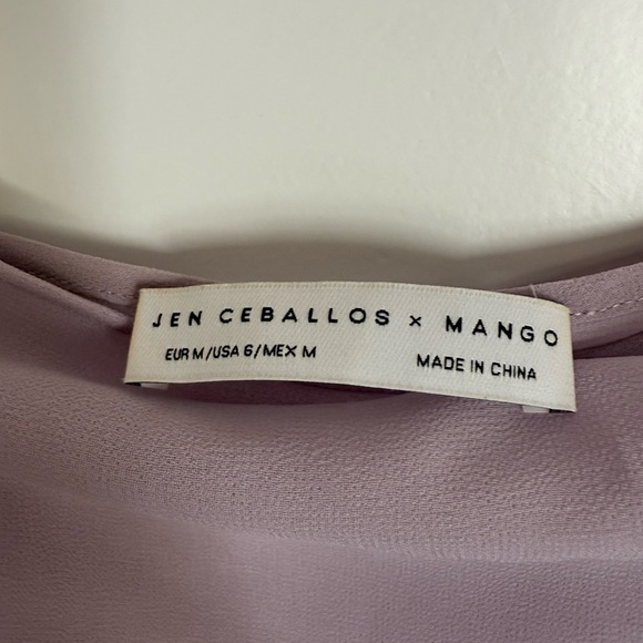 MANGO Floral Sequin Dress - Picture 8 of 14